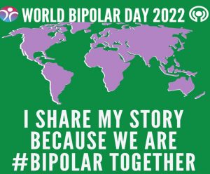 “Compartilho minha história porque somos bipolares juntos!”: 30/3 – Dia Mundial do Transtorno Bipolar