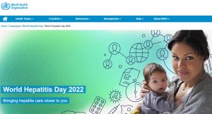 “Levando o cuidado para mais perto de você”: 28/7 – Dia Mundial de Luta Contra as Hepatites Virais