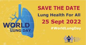 “Saúde Pulmonar para Todos”: 25/9 – Dia Mundial do Pulmão