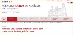 Fiocruz e UFRJ lançam sistema de alerta para novos surtos de doenças infecciosas
