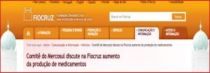 Comitê do Mercosul discute na Fiocruz aumento da produção de medicamentos