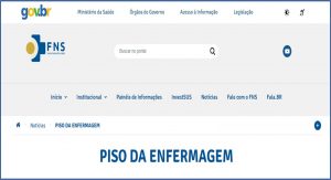 FNS lançou ferramenta para gestores atualizarem dados de profissionais de enfermagem