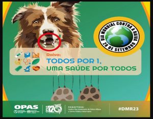 Todos por 1 – Uma Saúde por todos: 28/9 – Dia Mundial contra a Raiva