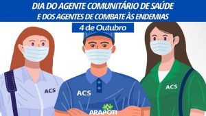 04/10 – Dia Nacional do Agente Comunitário de Saúde e Dia Nacional dos Agentes de Combate às Endemias