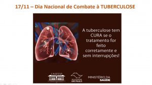 17/11 – Dia Nacional de Combate à Tuberculose
