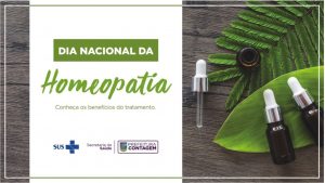 21/11 – Dia Nacional da Homeopatia