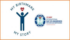 “Minha marca, minha história” : 15/5 – Dia Internacional de Conscientização sobre Hemangiomas