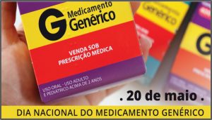 20/5 – Dia Nacional do Medicamento Genérico