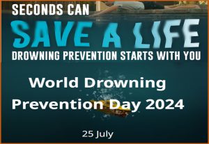 “Segundos podem salvar uma vida”: 25/7 – Dia Mundial de Prevenção do Afogamento