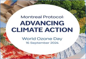 16/9 – Dia Internacional para a Preservação da Camada de Ozônio : “Protocolo de Montreal: Promovendo a Ação Climática”
