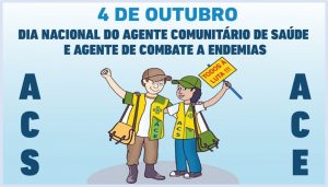 04/10 – Dia Nacional do Agente Comunitário de Saúde e dos Agentes de Combate às Endemias