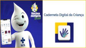 Ministério da Saúde lança versão digital da caderneta de vacinação de crianças