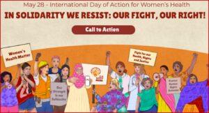 “Em Solidariedade Resistimos: Nossa Luta, Nosso Direito!” : 28/5 – Dia Internacional de Ação pela Saúde da Mulher 2025